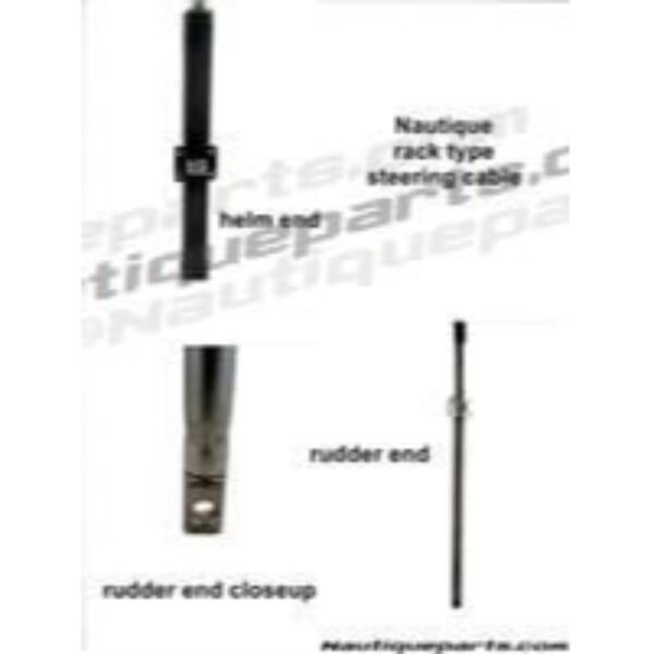 STEERING CABLE, MOST NAUTIQUES 1998 TO NOW - 90590
